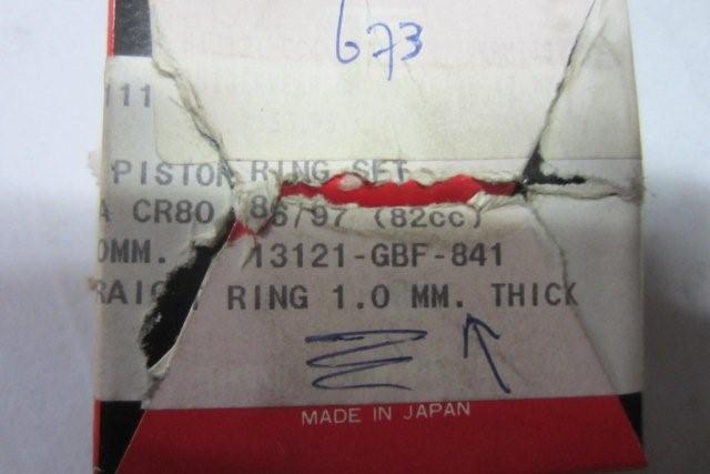 Zuigerveer Honda CR 80 ( 82.CC ) 86/97 47.00 mm